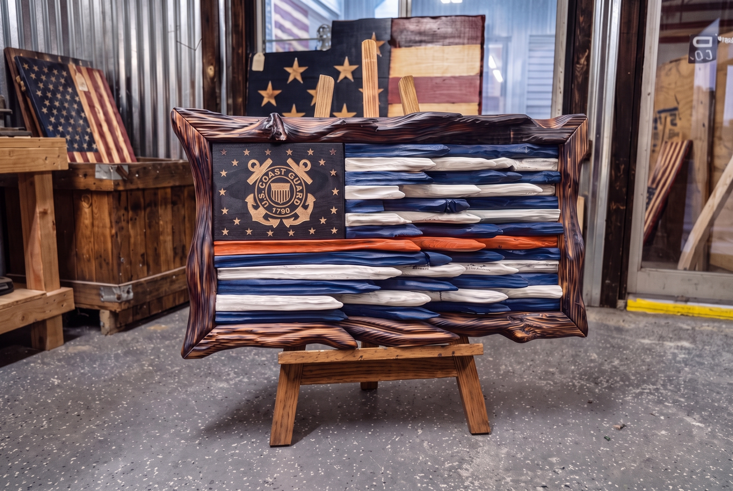 US Coast Guard Battle Flag
